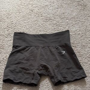 Gymshark Black High-Waist Seamless Shorts